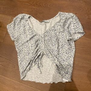 Hollister women’s floral cropped t-shirt